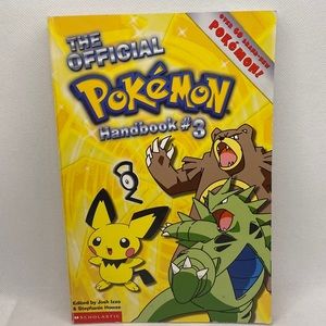 The Official Pokémon Handbook #3 Scholastic First Edition Book Nintendo 2001